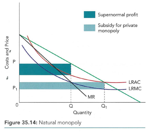 Figure 35.14: Natural monopoly